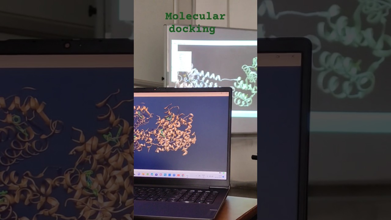 Molecular docking #shorts #youtubeshorts #molecular #docking #computeraideddesign