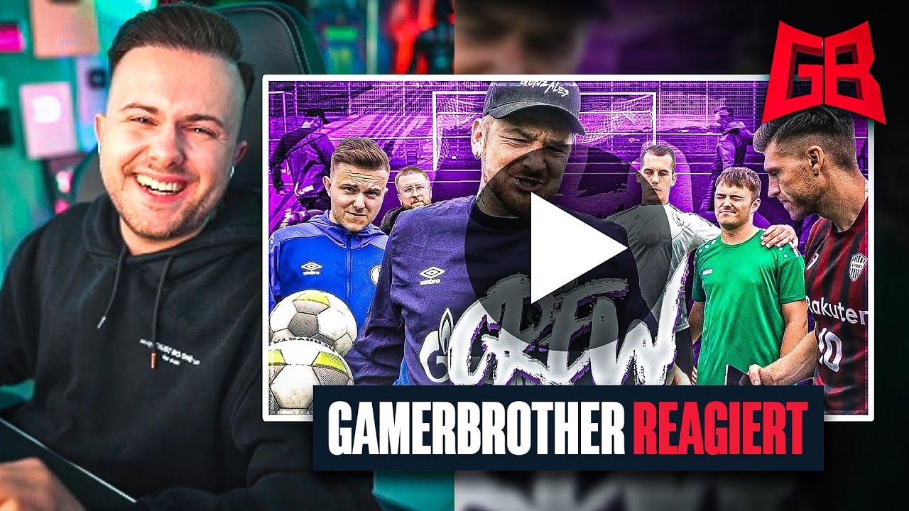 GamerBrother REAGIERT auf CREW CROSSBAR FUßBALL CHALLENGE 😂😂| GamerBrother Stream Highlights