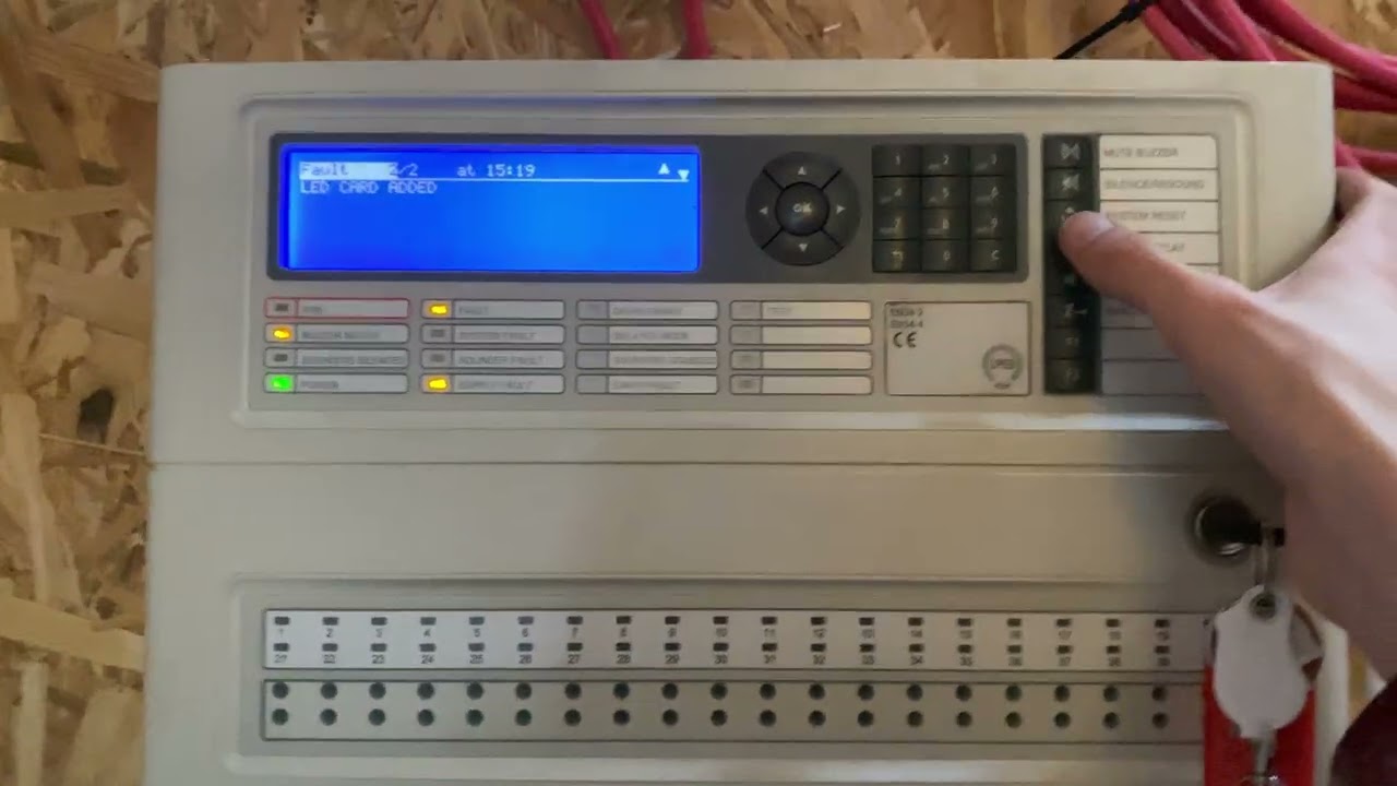 First testing of new sounders with test panel. Filmed 20 Oct 2025