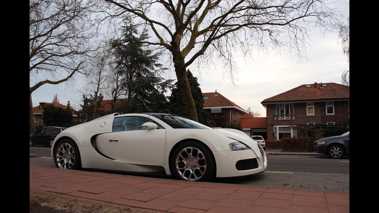 FIRST Bugatti Veyron Grand Sport on Dutch plates - Short drive & sounds!