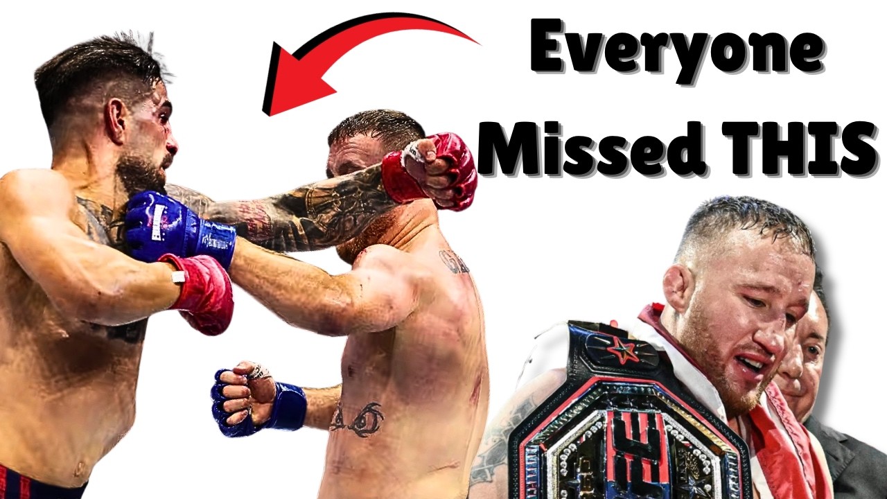 Everyone Missed The REAL Reason Topuria Lost To Gaethje