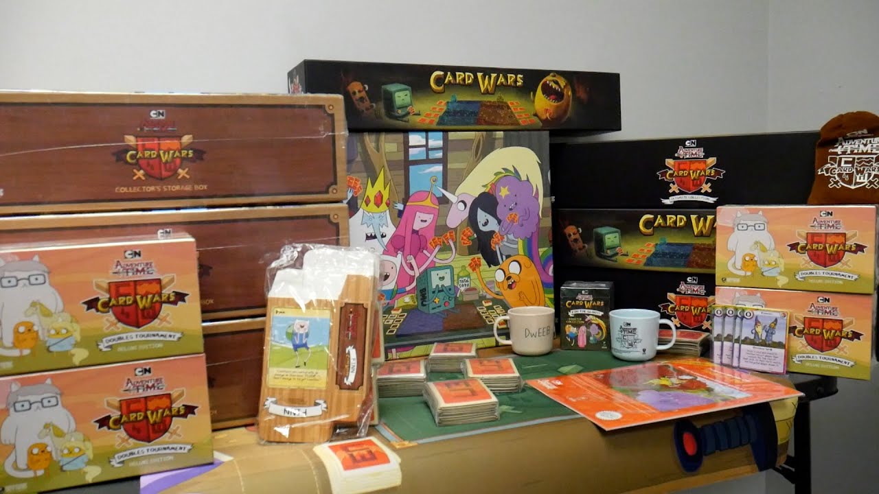 ГРАНДИОЗНОЕ ОТКРЫТИЕ KICKSTARTER по игре Adventure Time Card Wars — 10-ЛЕТНИЙ ГОДОВЩИН!