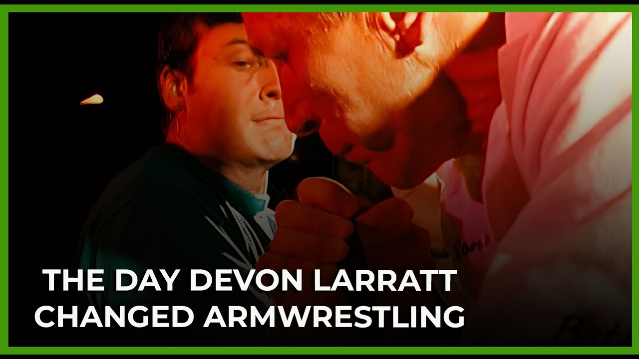 The day Devon Larratt CHANGED armwrestling (Devon Larratt Vs. Ron Bath)