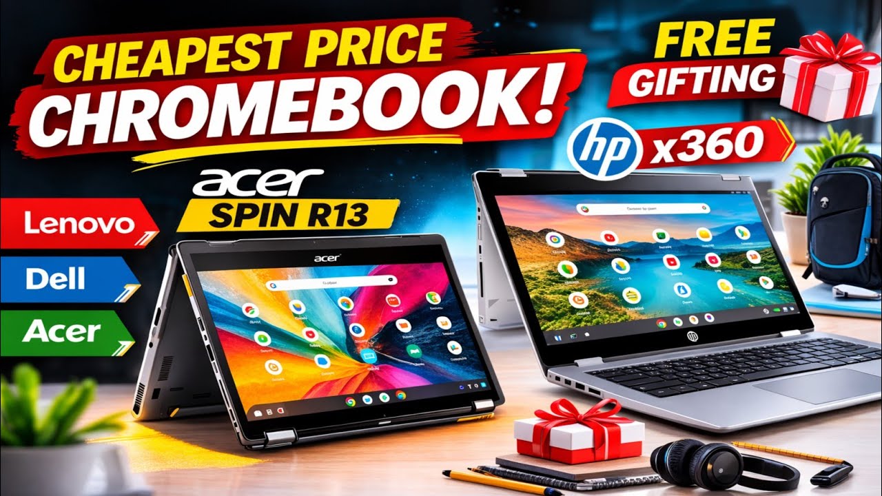 Hp X360 Acer Spin R13 | Dell Lenovo Samsung Hp CTL Asus | Самый дешевый Chromebook в Пакистане