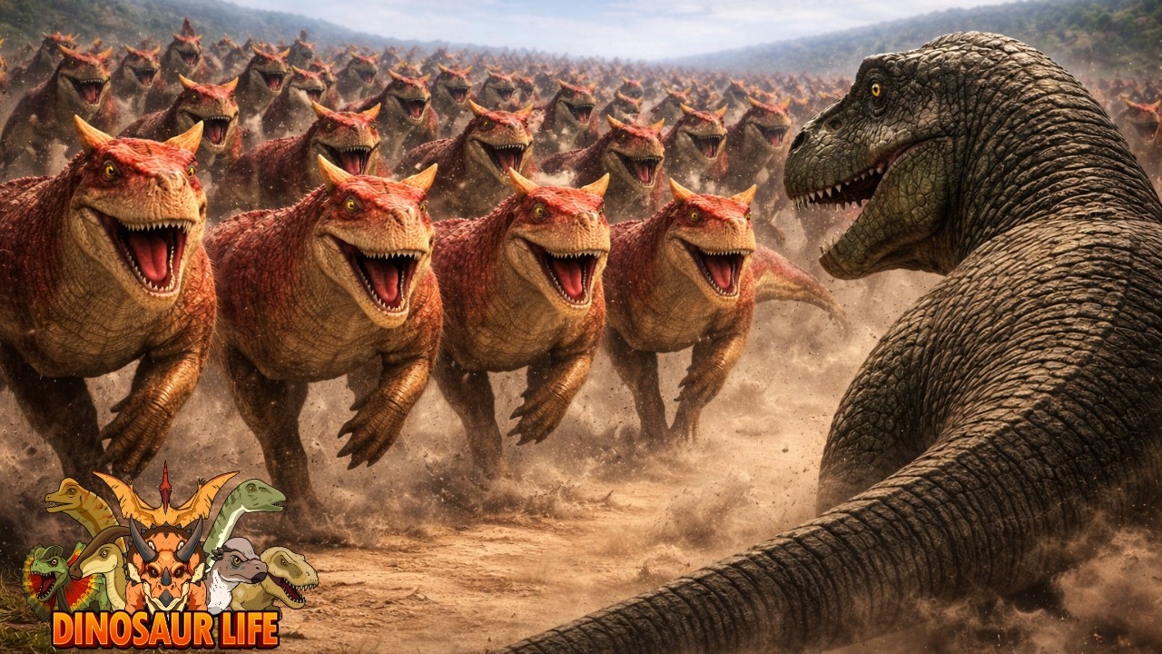 We Built a Carno Army! | ROBLOX Dinosaur Life