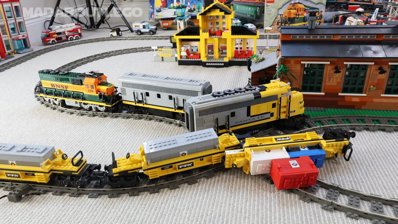 Lokomotywa LEGO Burlington Northern Santa Fe (BNSF) 10133