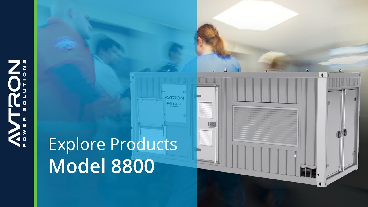 Explore Products: 8800 MV Load Bank