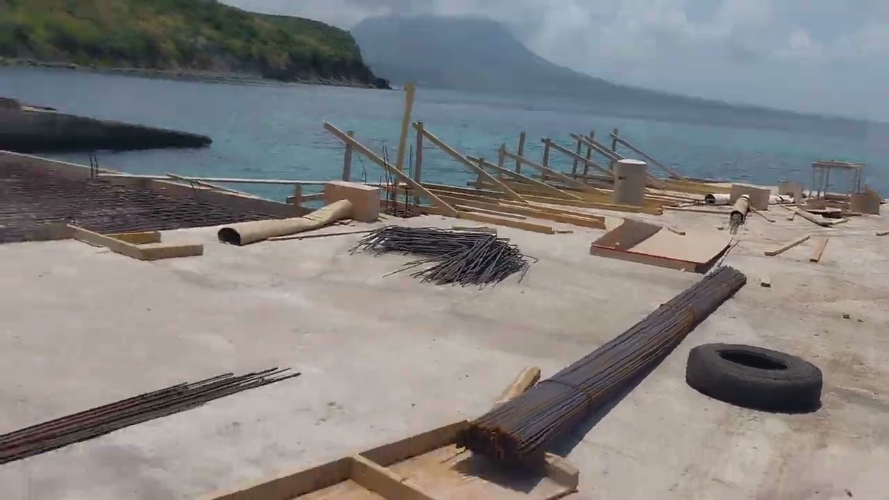 how to tie out a double mattin #pairsteelwork #construction #concretecasting #seaside  @MrBeast