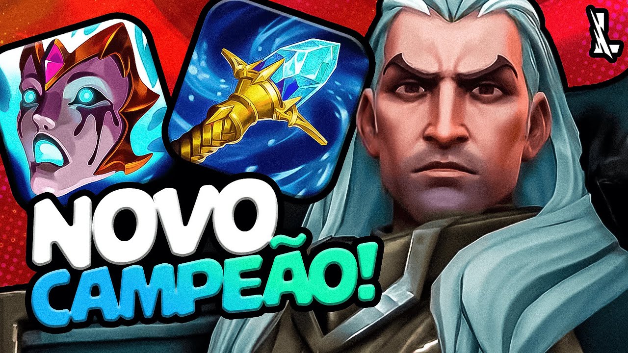 SWAIN CHEGOU IMORTAL? NOVO CAMPEÃO DO LOL WILD RIFT