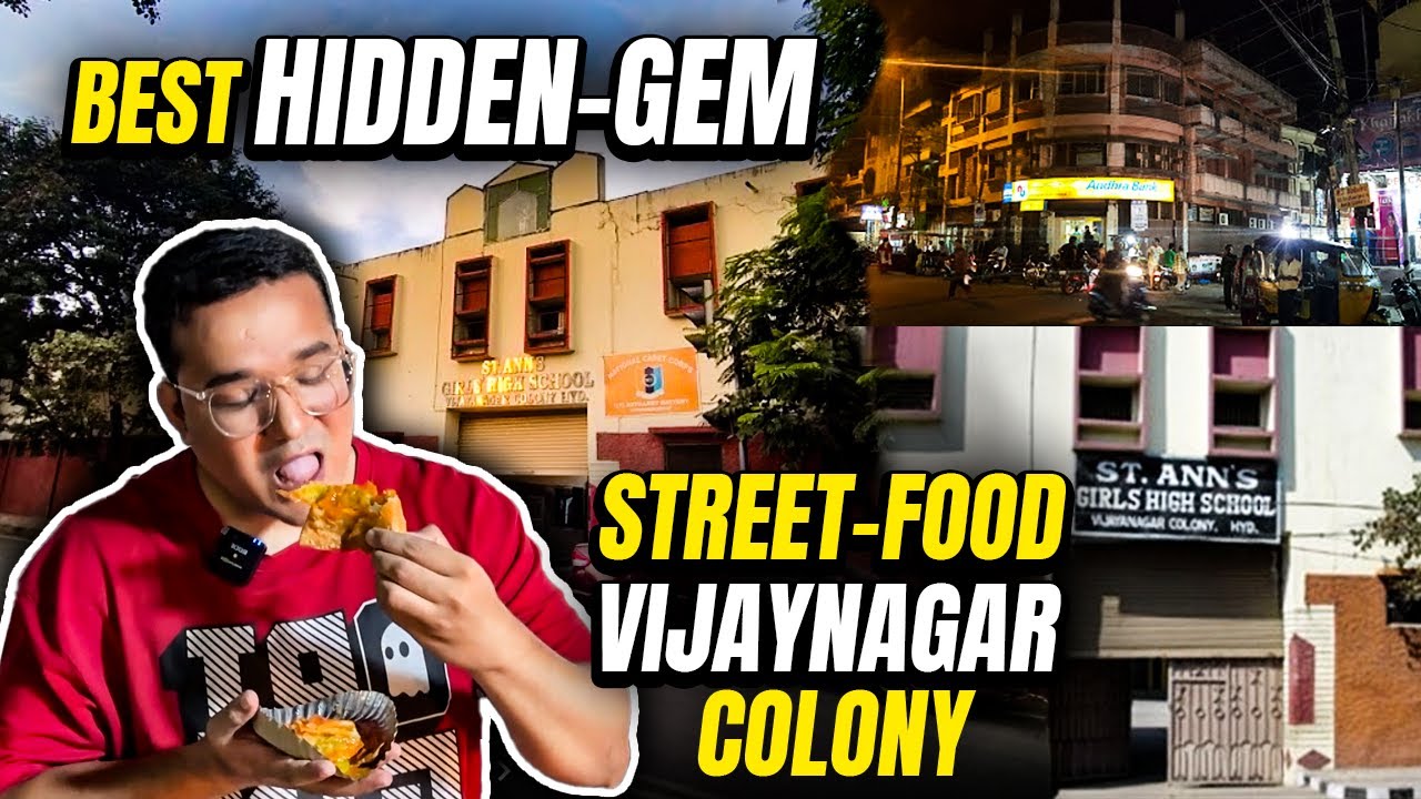 Vijaynagar Colony Street Food | Explore with @bhukkanawab