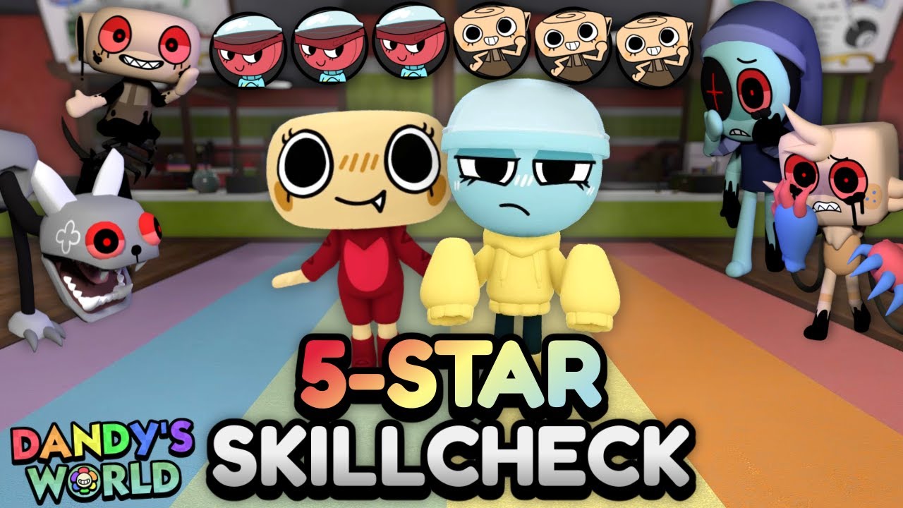 5-STAR SKILLCHECK RUN (FLOOR 20+) | Dandy's World