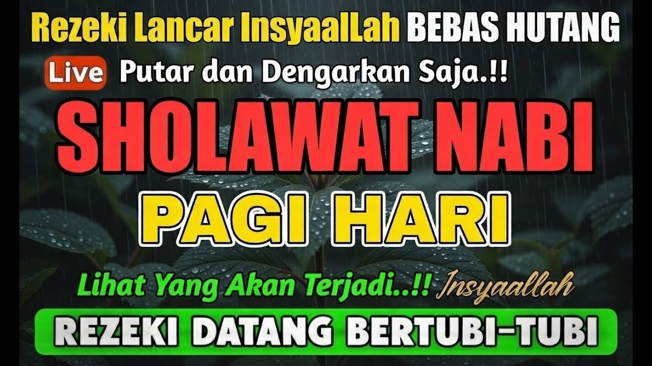 Sholawat Jibril Penarik Rezeki dari Arah Tak Disangka