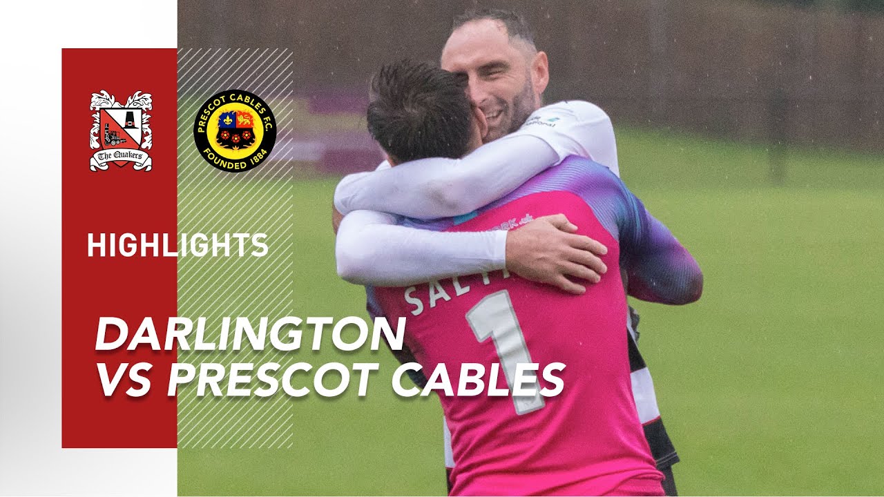 Darlington 2-2 Prescot Cables - FA Cup - 2020/21