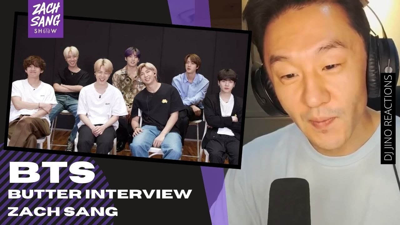 DJ REACTION to KPOP - BTS BUTTER INTERVIEW WITH ZACH SANG