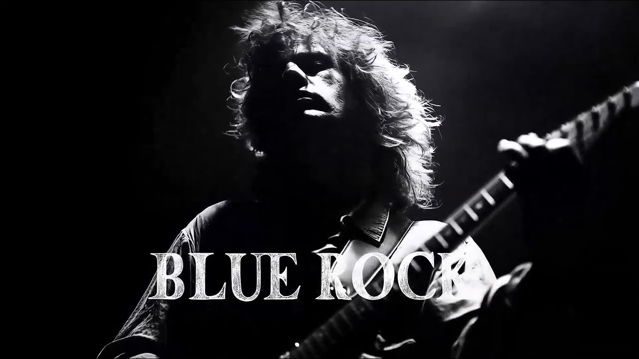 Blues Rock Intensity | Passionate Guitar Performance Under Spotlight