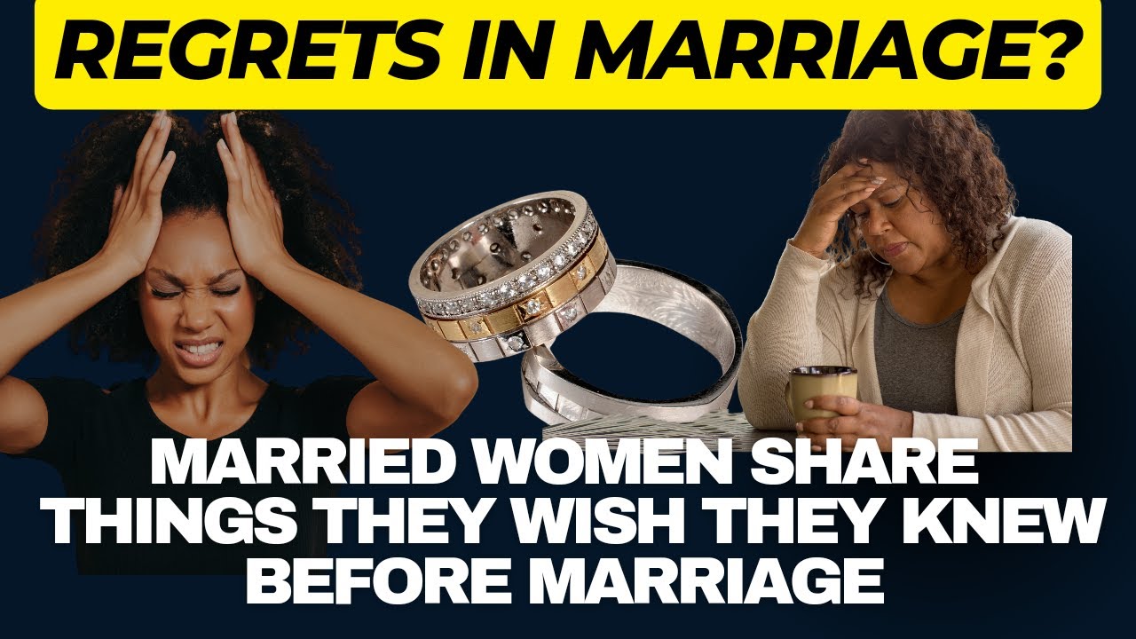 WHAT WE WISH THEY KNEW BEFORE MARRIAGE || MRS SHARE