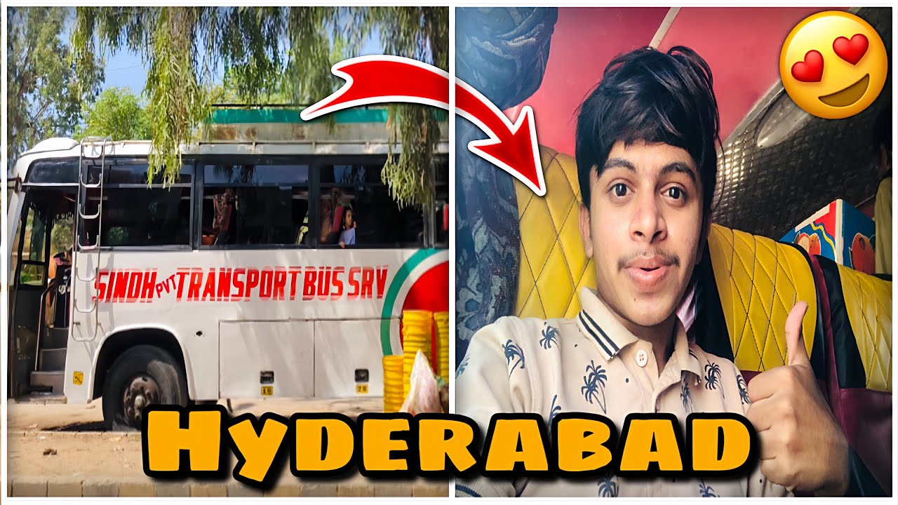 Karachi Se Hyderabad Aagiya 😍 Hyderabad Ki Kahani ? | Muzamil Chemo Vlogs