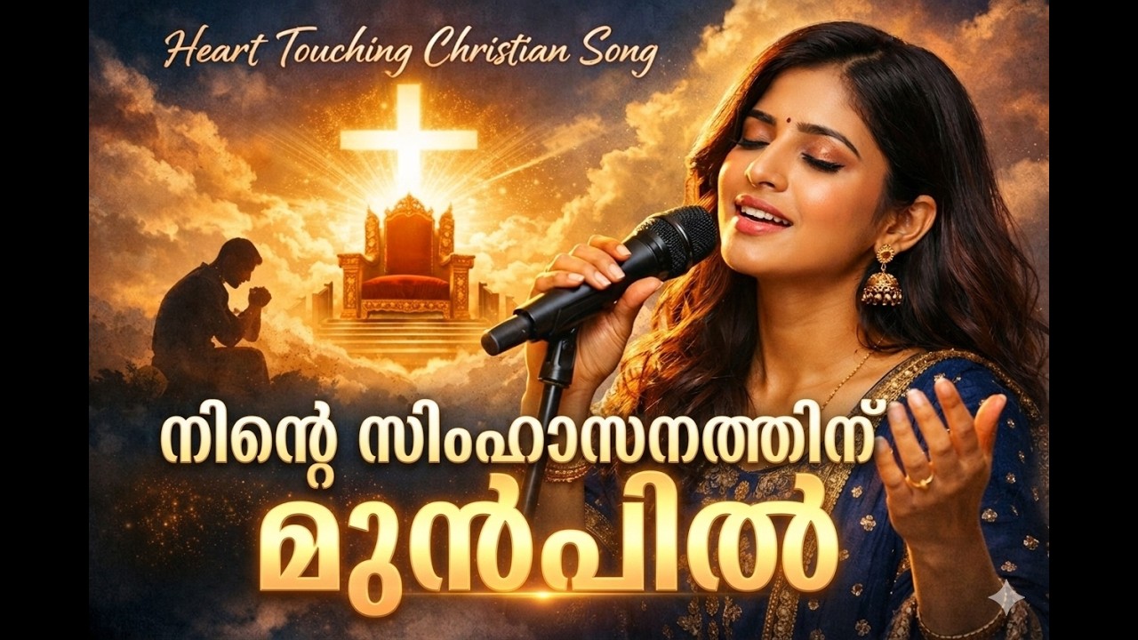 നിന്റെ സിംഹാസനത്തിന് മുമ്പിൽ | Ninte Simhasanathinu Mumbil | Malayalam Christian Worship Song