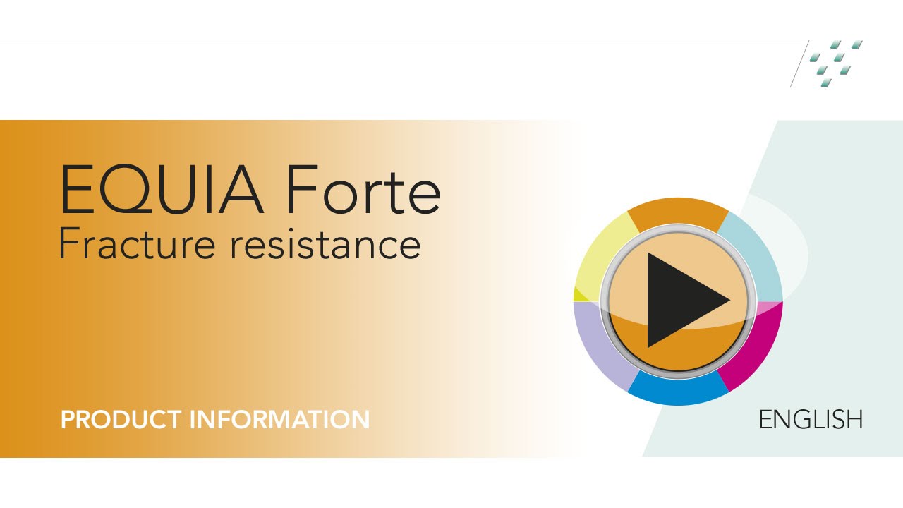 Fracture resistance of bulk fill glass ionomer based EQUIA Forte restorative