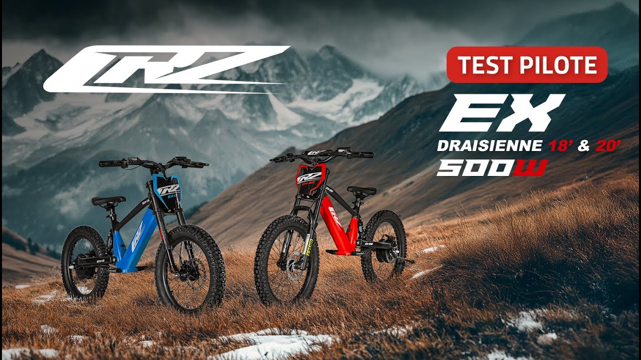 Draisienne &eacute;lectrique - CRZ - 500w
