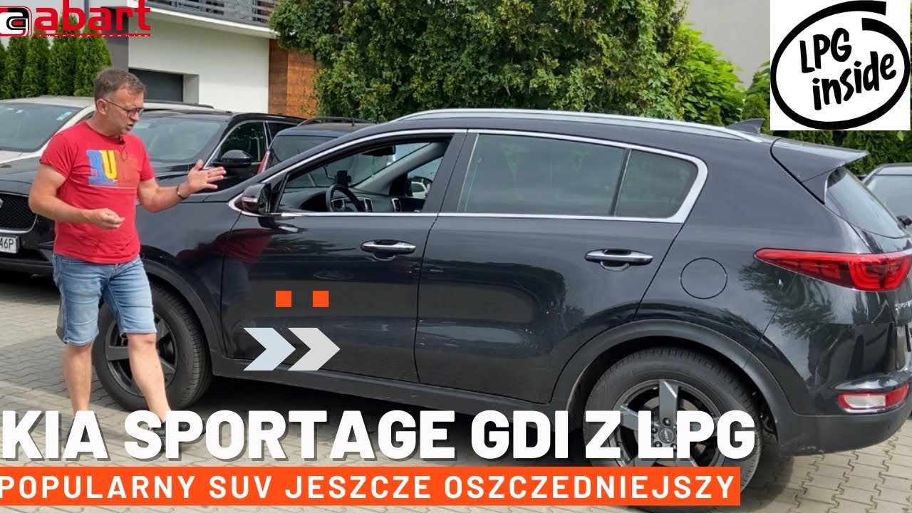 Hitowa Kia Sportage IV 1.6 GDi oszczędna po montażu instalacji gazowej w @Abart Auto&Gaz