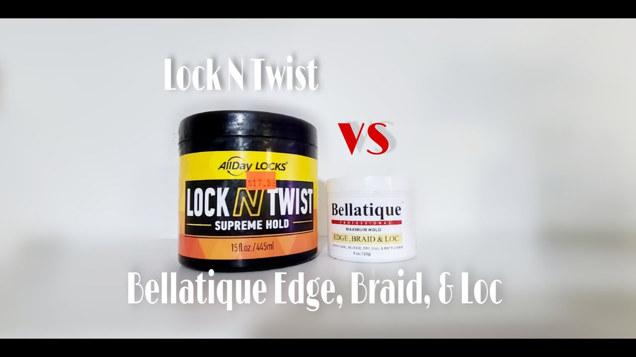 Bellatique Edge Braid & Loc VS AllDay Locks Lock N Twist Supreme Hold |  Best Braiding Gel