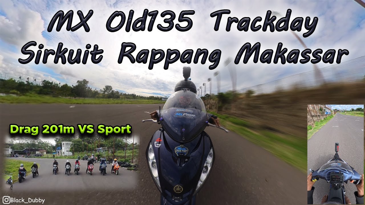 Jupiter MX 135cc Main Sirkuit Di Rappang Makassar