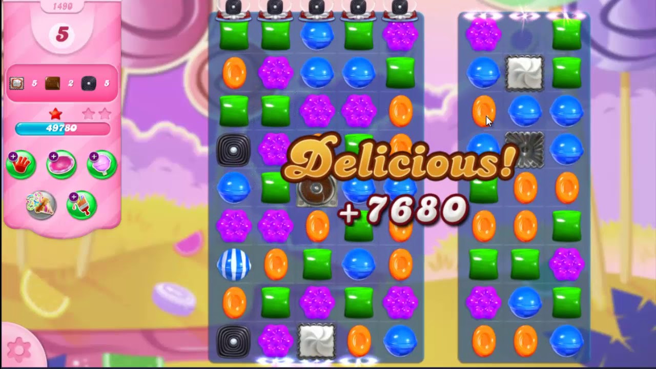 Candy Crush Saga Level - 1490 Skillgaming