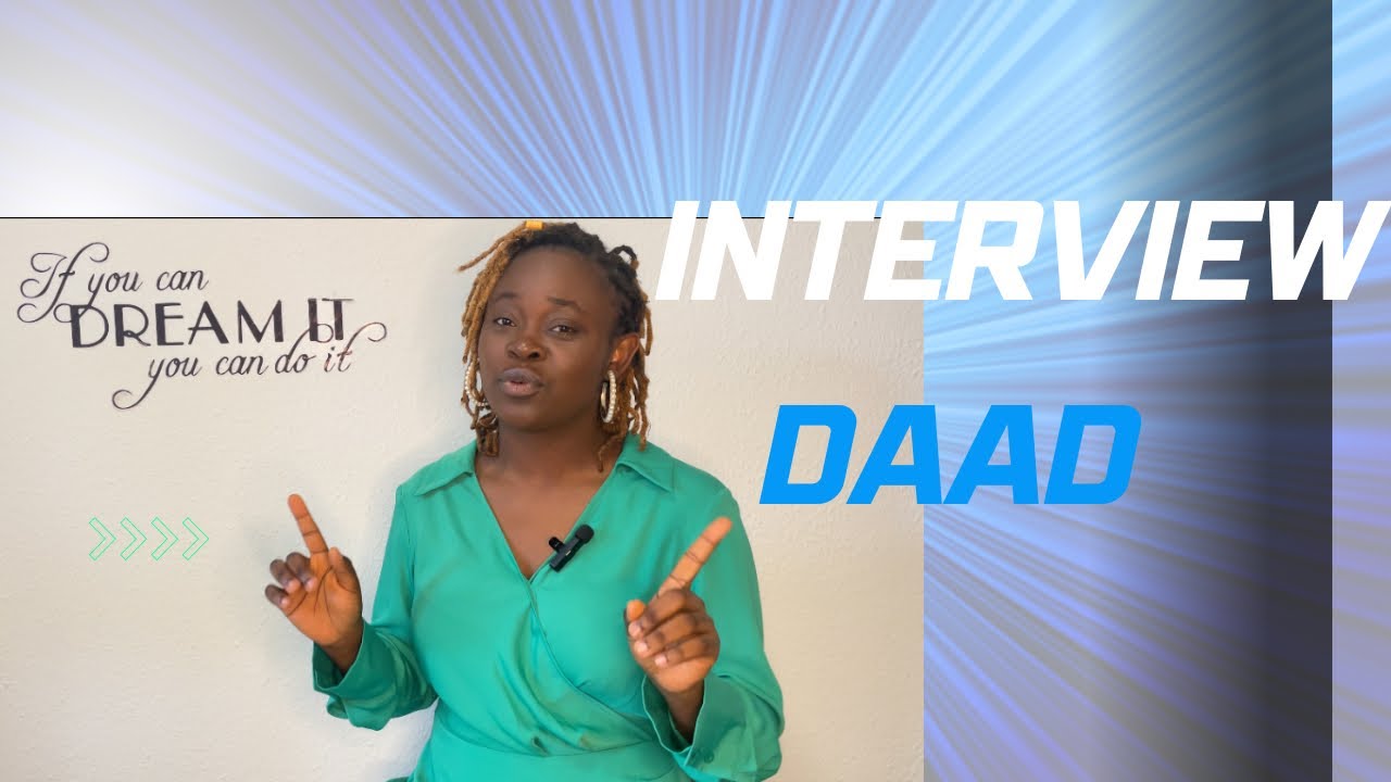 Interview Bourse d&lsquo;&Eacute;tudes DAAD. 5 Astuces &agrave; savoir | 2023