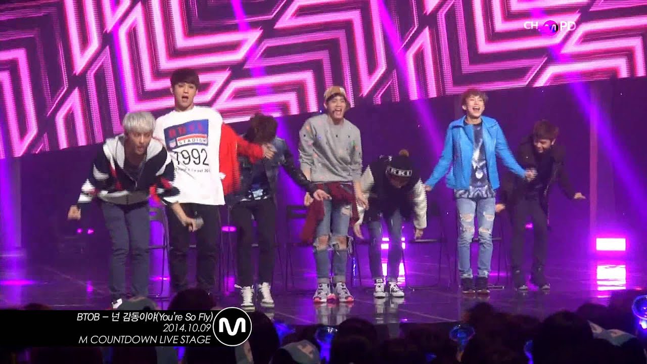 [MPD/직캠] 141009 BTOB - 넌 감동이야(You're So Fly)