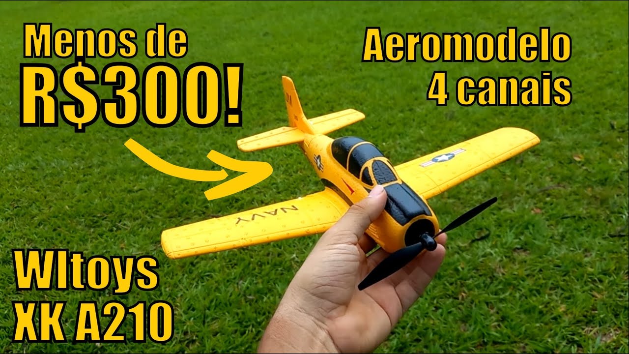 Este aeromodelo é quase perfeito! XK A210