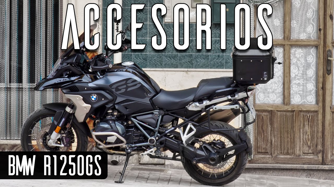 🔥Mis ACCESORIOS🍬 en LA MOTO 🏍BMW R1250GS Triple Black🐺