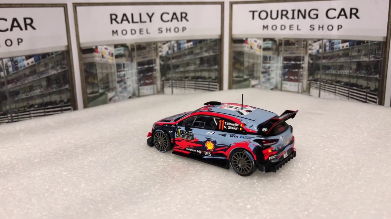 TRAX Gallery Hyundai i20 WRC Thierry Neuville from IXO in 1/43 scale