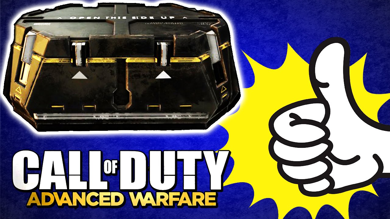 HUGE 21 CRATE SUPPLY DROP OPENING!! Rare Elite Guns, Rare Bulldog & More (Advanced Warfare) | Chaos