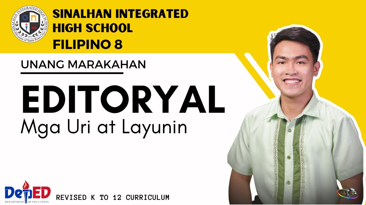 Editoryal | Mga Uri at Layunin