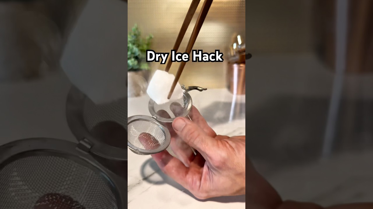 How to make dry ice cocktails 