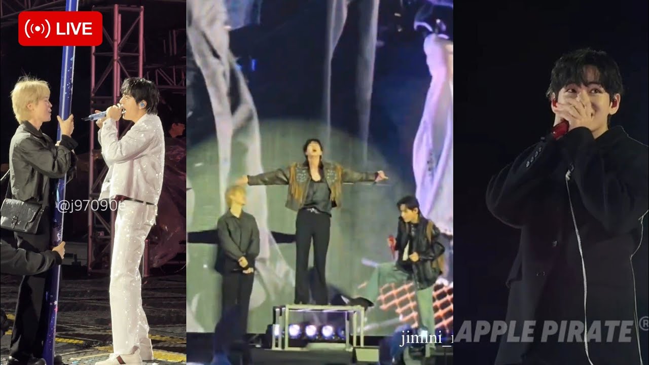 BTS Jimin & V At Jin RUNSEOKJIN_epTOUR Encore in korea
