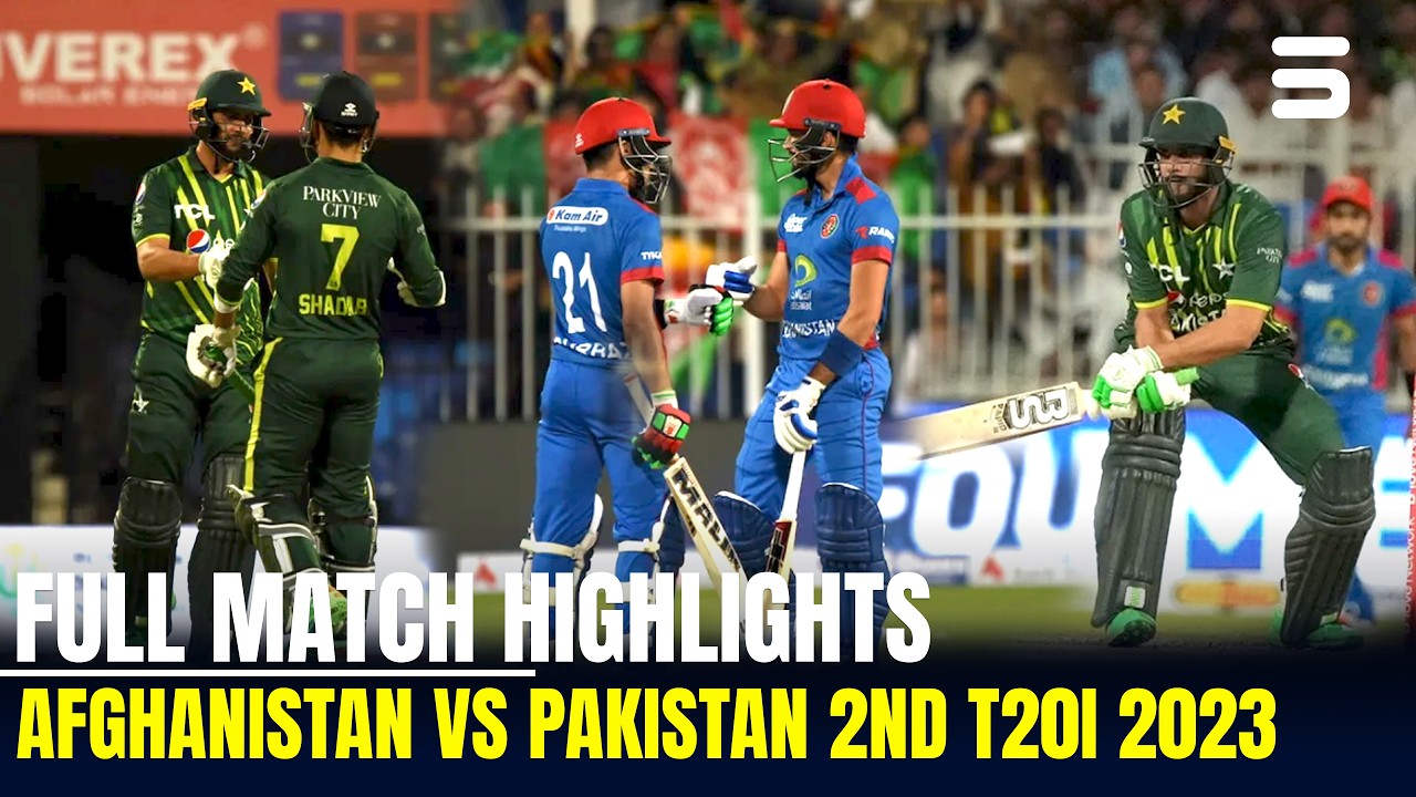 Full Match Highlights | Afghanistan vs Pakistan | 2nd T20I 2023 | 3C1T