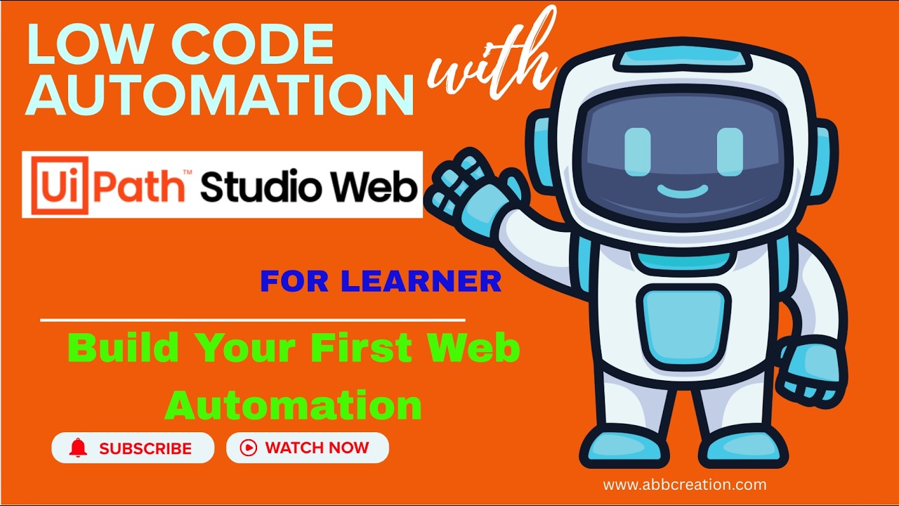Uipath Studio Web Interface Overview