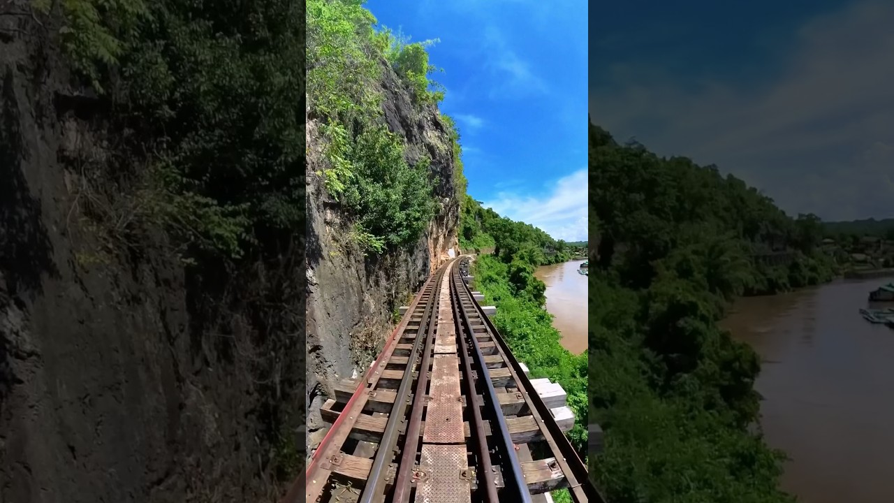 📍 Siam - Burma, Death Railway 💀 #shorts #ww2 #train