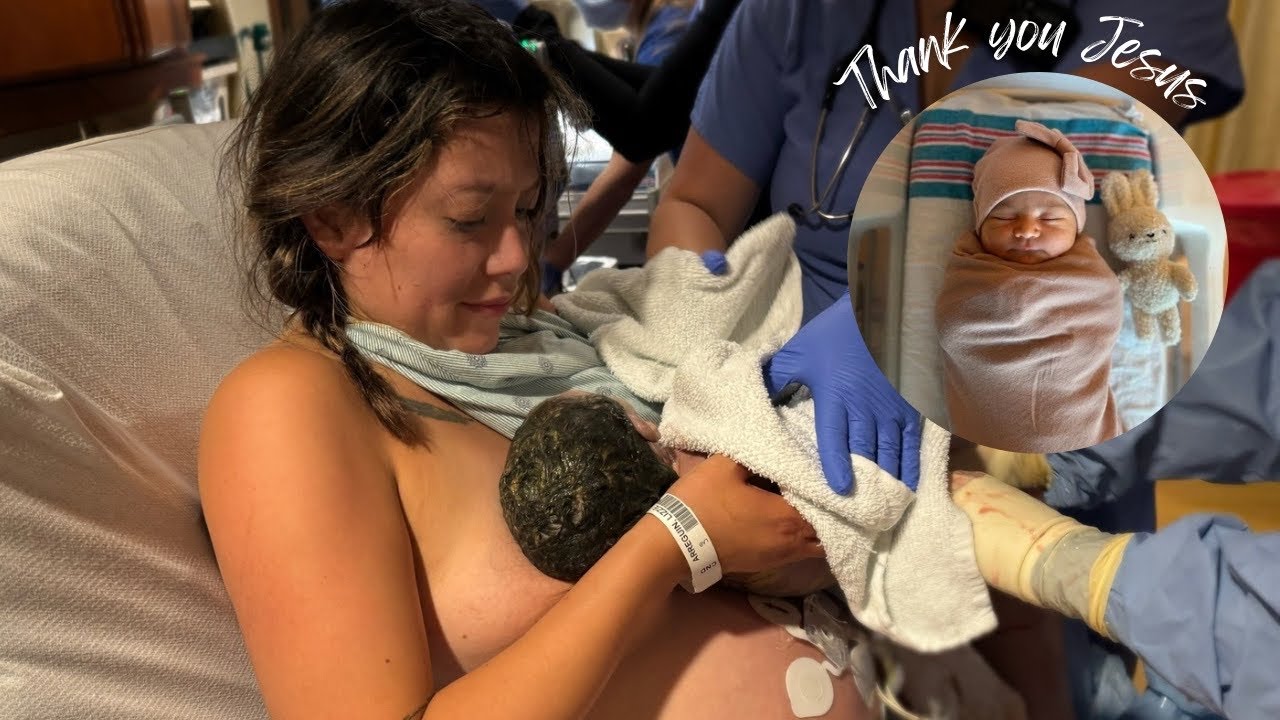 MY UNMEDICATED BIRTH VLOG 