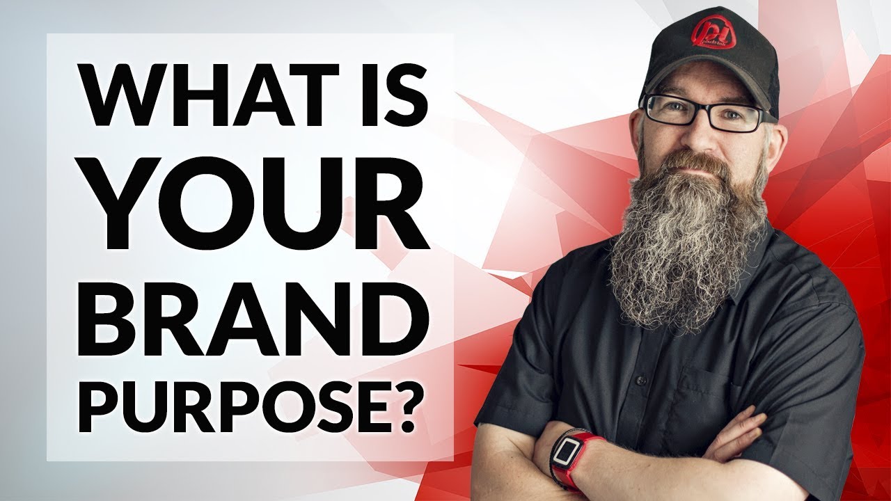 What is a brand purpose and why you should have one. Also known as your brand's WHY