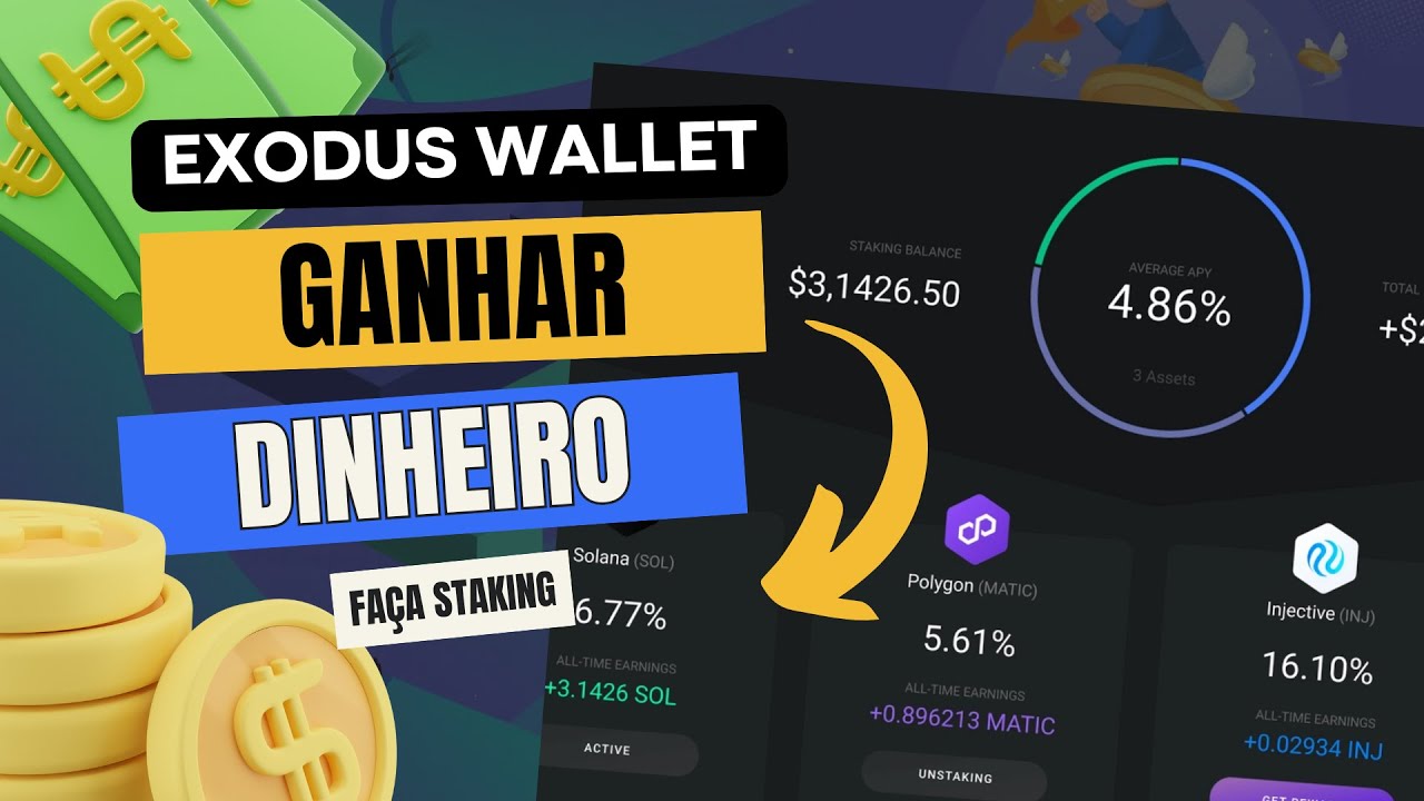 🚀 Como ganhar dinheiro com a Carteira Exodus Wallet