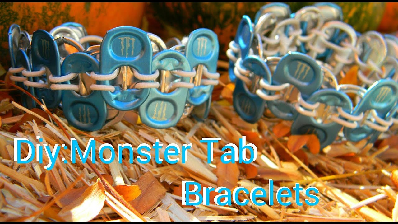 Браслеты-монстры Diy:Monster Tab
