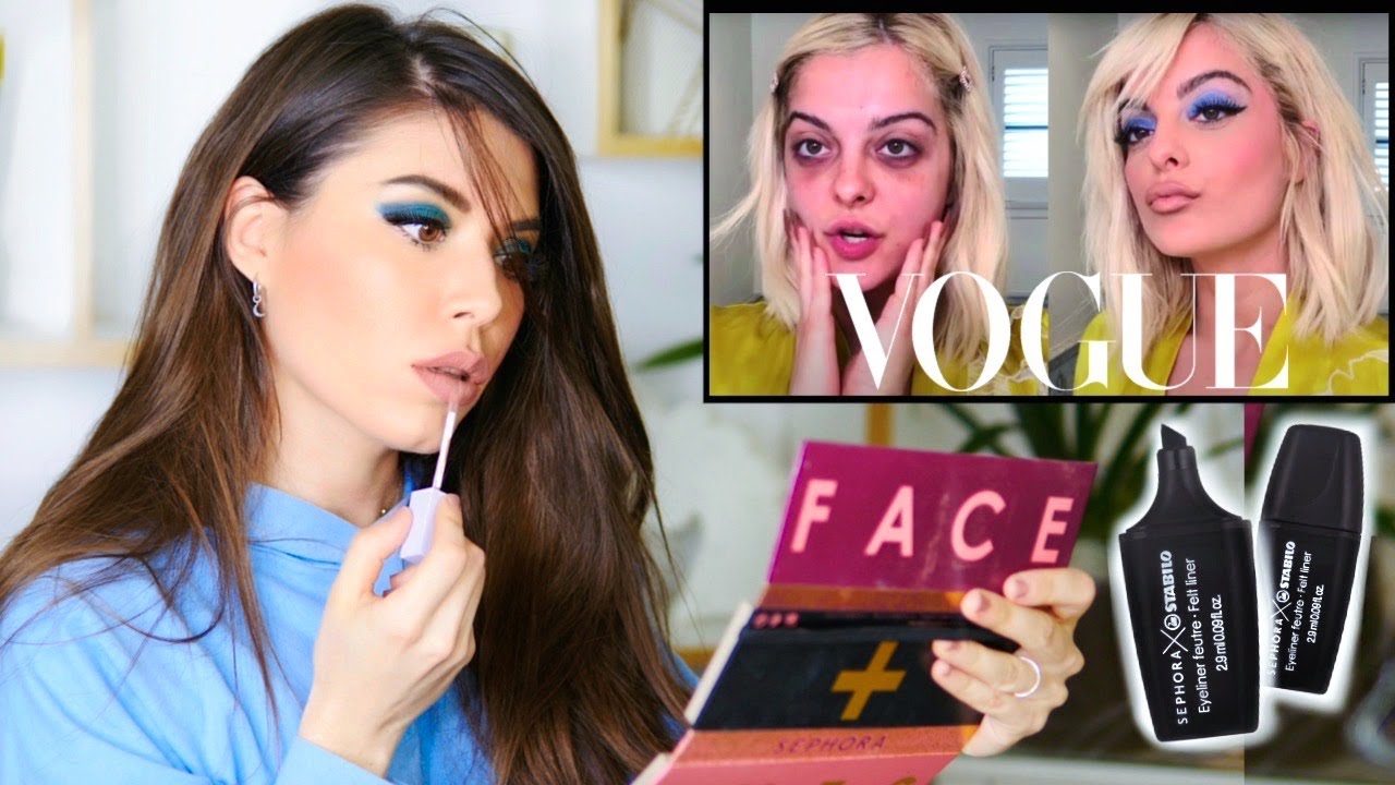 SEGUO IL TUTORIAL DI BEBE REXHA PER ELIMINARE LE OCCHIAIE E MI TRUCCO CON IL COLORE CHE ODIO! 😱