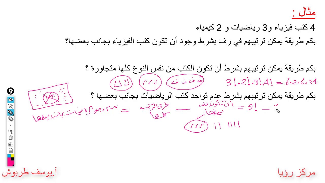 يوس رؤيا - تراتيب وتوافيق 3 والأخير