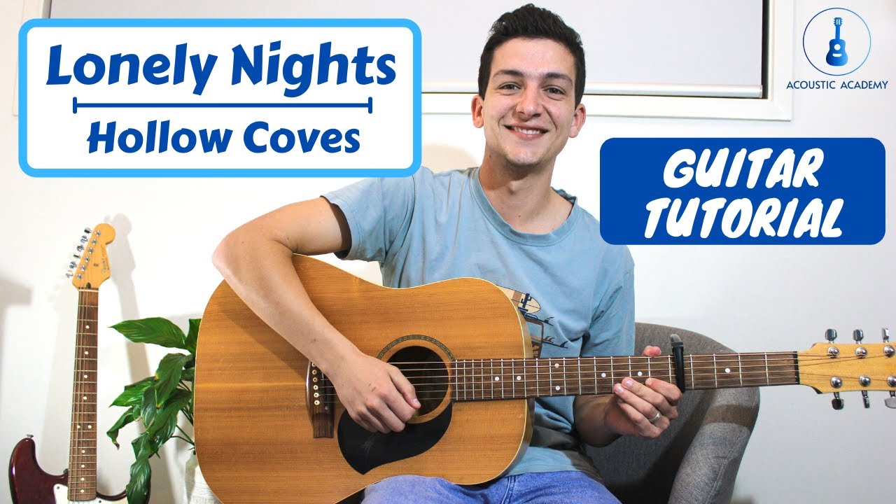 Lonely Nights Guitar Tutorial (Hollow Coves feat. Priscilla Ahn) // Guitar Lesson
