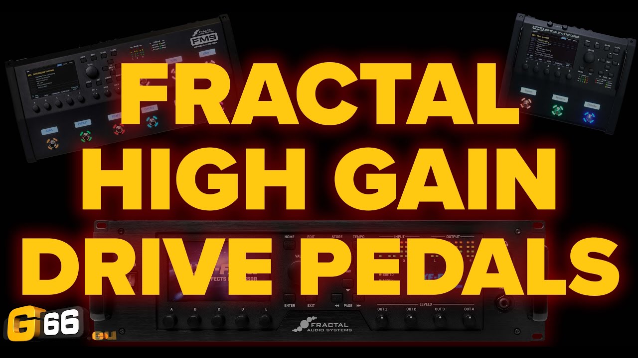 8 великолепных педалей Fractal Drive с высоким коэффициентом усиления — Fractal Friday с Купером ...