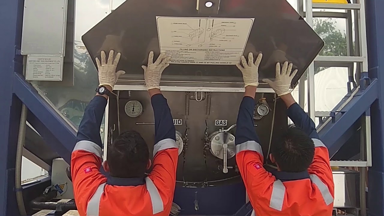 Linde Electronics Video Series - NH3 (Ammonia) ISO Tank Inspection