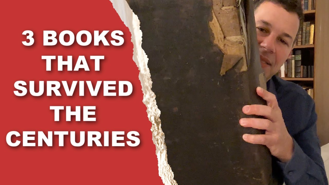 THE REMARKABLE JOURNEYS OF 3 RARE BOOKS